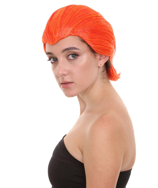 ミスティークレディースウィッグ オレンジ コスプレウィッグ X-メン ミスティーク H-2784 豪華スタイル ハロウィンパーティープレミアムウィッグ