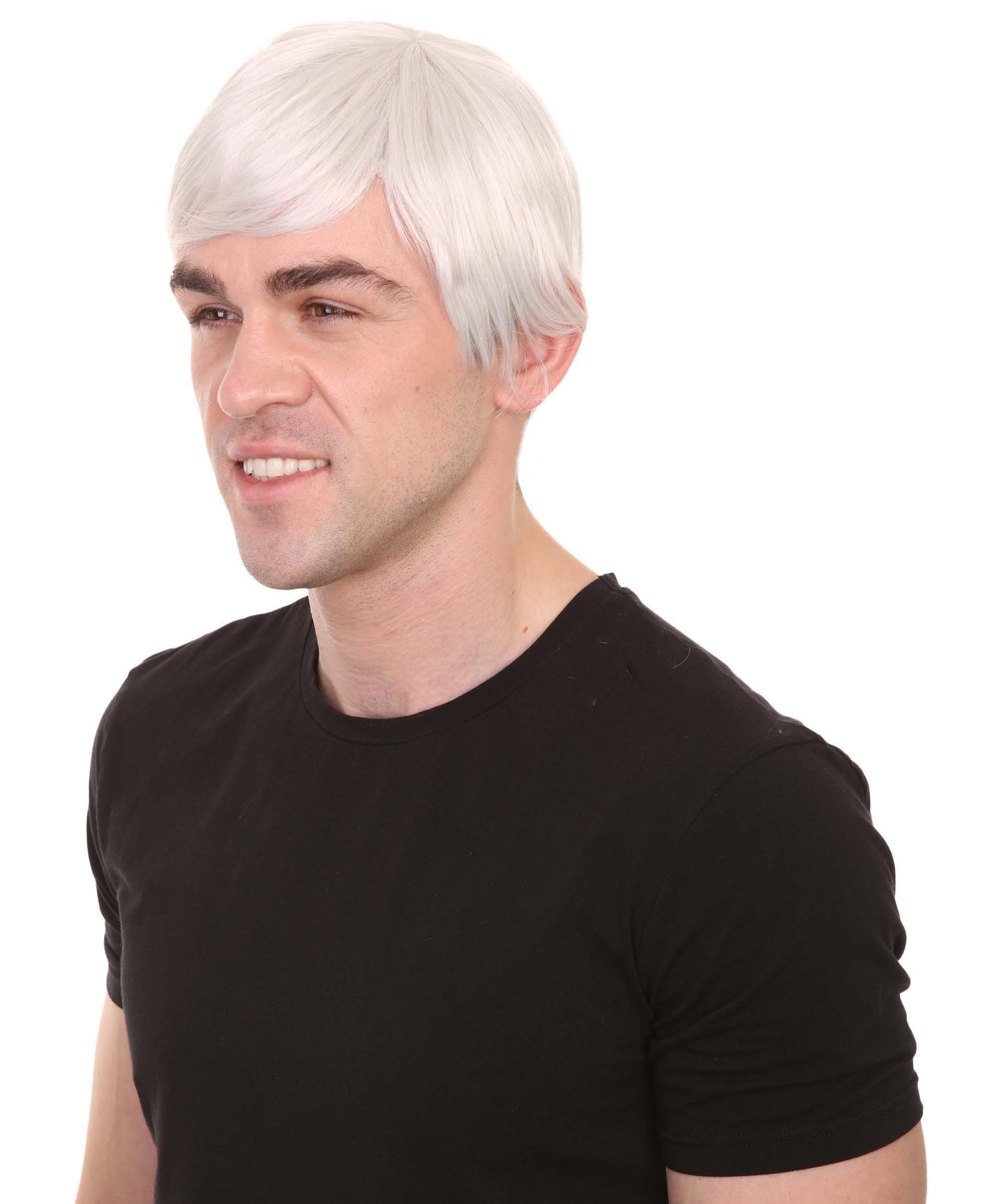 ハロウィンパーティー プレミアム 男性用 H-2254 ショート ボーイ バンド ウィッグ