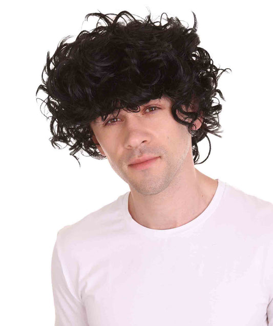 ハロウィンパーティー プレミアム 男性用 H-2225 ウェディング・シンガー のアダム・サンドラー ウィッグ