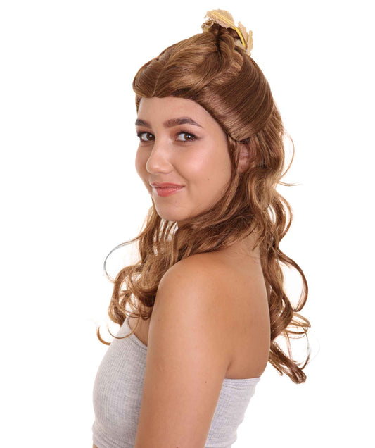 Wigs2you ハロウィンパーティープレミアムレディース H-1829 華やかに見えるコスプレウィッグ 美女と野獣 ベル プレステージIII