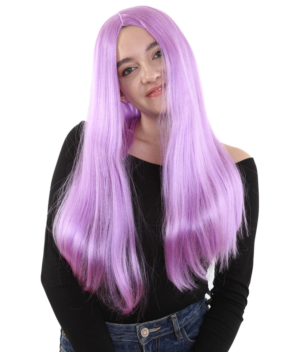 Wigs2you ハロウィンパーティープレミアム H-861 悪の花嫁 II 女性ウィッグ Lt パープルカラー