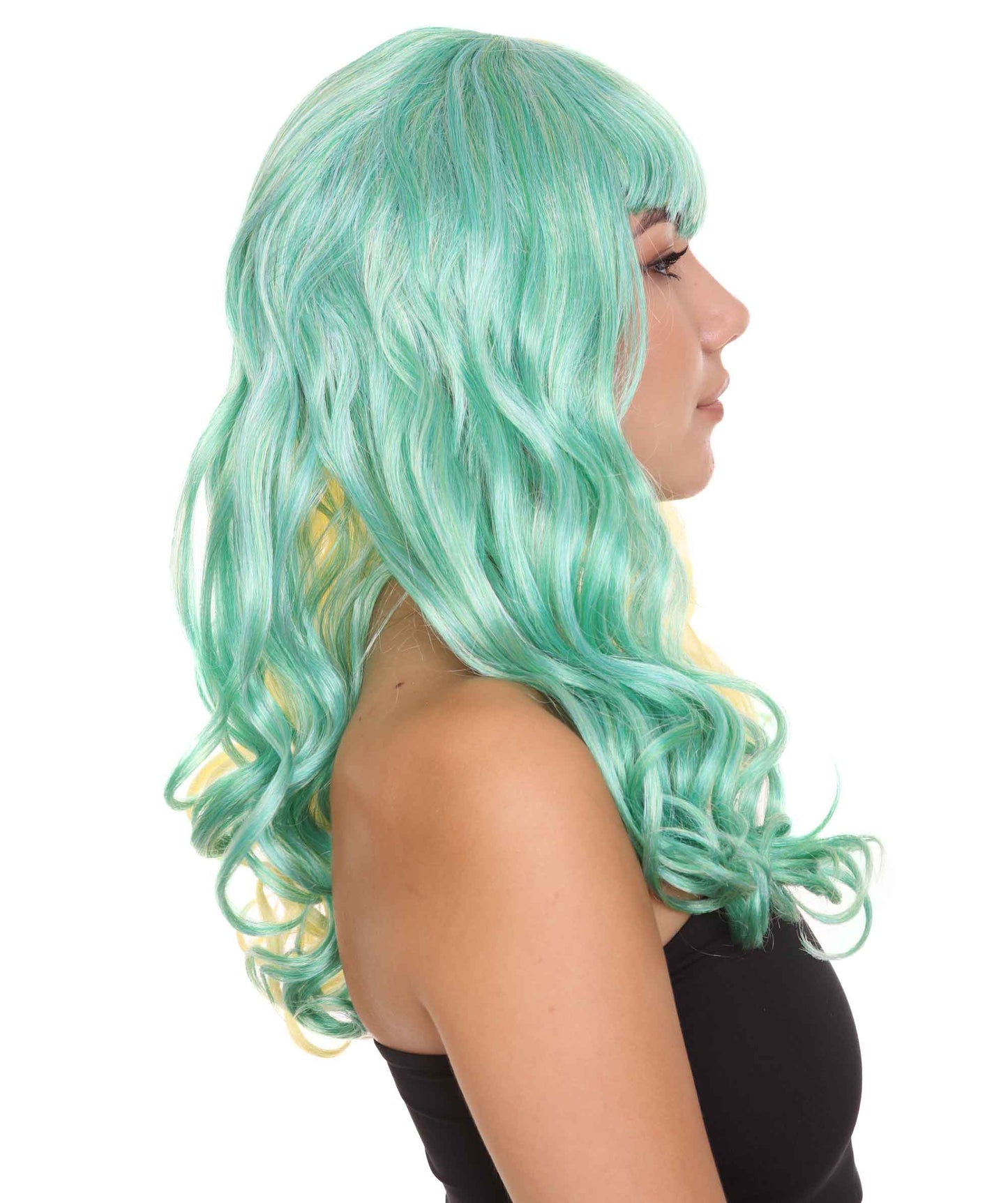Wigs2youハロウィンパーティープレミアムレディースH-1933 着けやすい 非常に快適 ジョーカーガールウィッグ