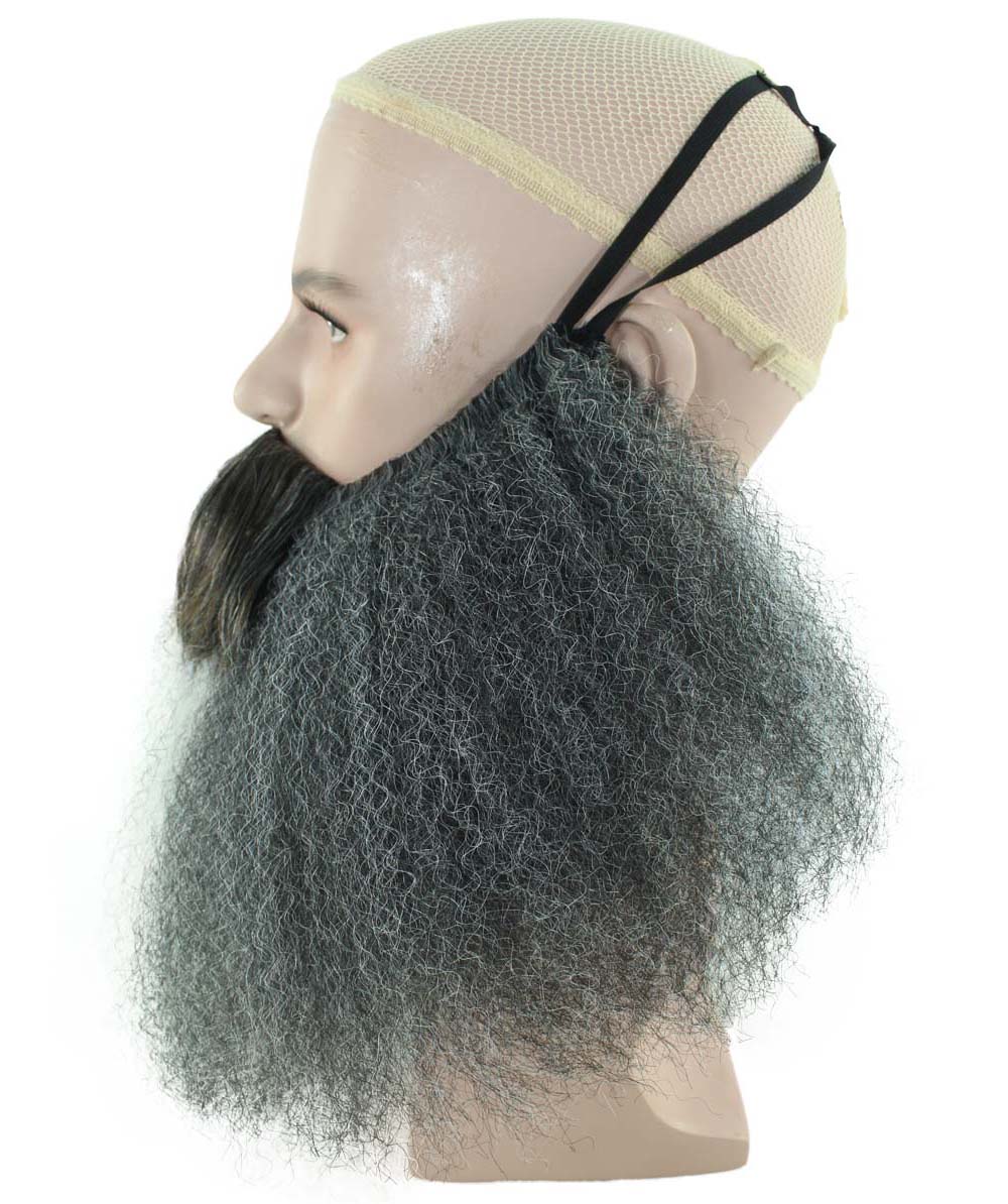 ハロウィンパーティープレミアム 男性用 H-3612 おじいさん マスタッシュ ウィッグ