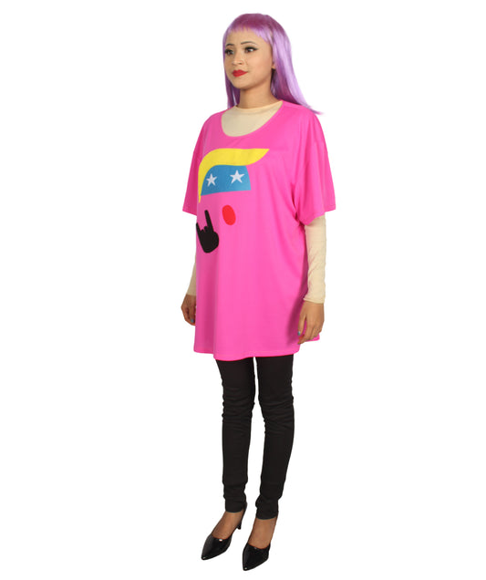 大人用女性の JCO-175_6 プレジデントロゴ ホットピンク ハロウィンコスチューム