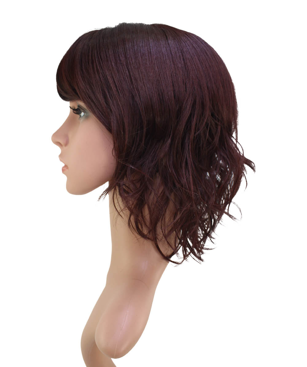 【Wigs2you】ウィッグ 耐熱 W-759 フルウィッグ ミディアム カール 高品質 ナチュラル 自然 かつら 女装 普段使い 医療用 簡単着用。