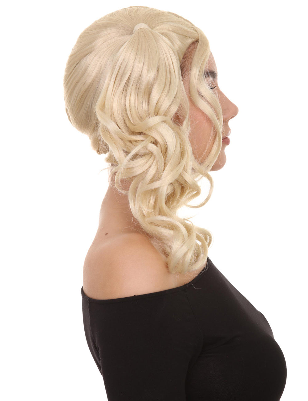 Wigs2you ハロウィンパーティー プレミアム レディース H-762 ドリー ピグテール ウィッグ ブロンドカラー