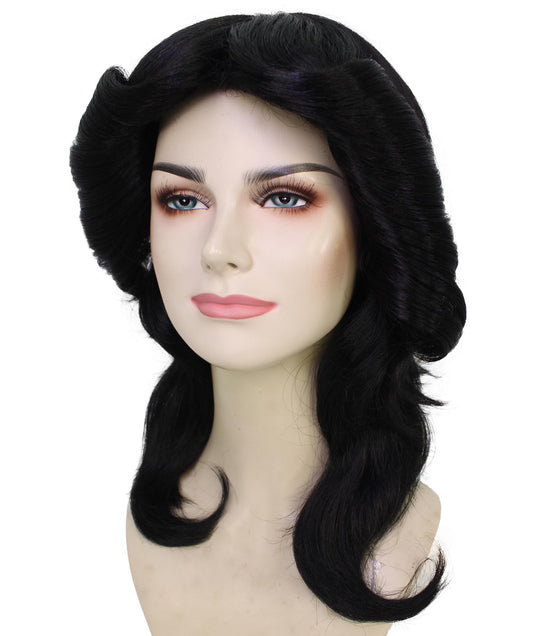 大人女性 70 年代フリック H-6285 複数のカラーオプションレトロウィッグ難燃性合成繊維在庫あり