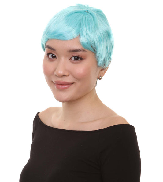 Wigs2you ハロウィンパーティープレミアム レディース H-587 コウノトリウィッグ ライトブルー