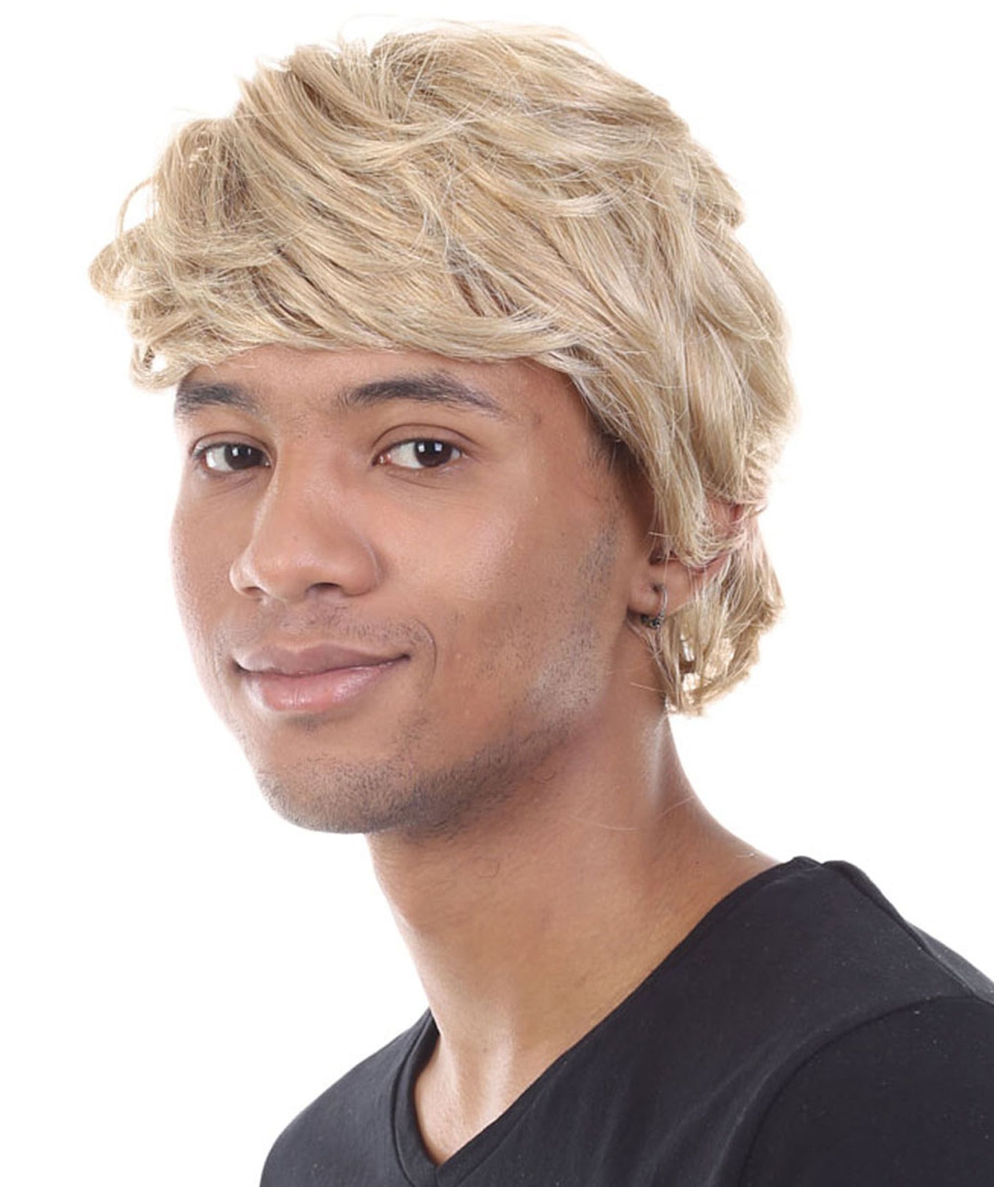 Wigs2you ハロウィン パーティー プレミアム メンズ H-2118 非常に快適なコスプレウィッグ アナと雪の女王 クリストフ 当社のコスプレウィッグ範囲で現実を超越