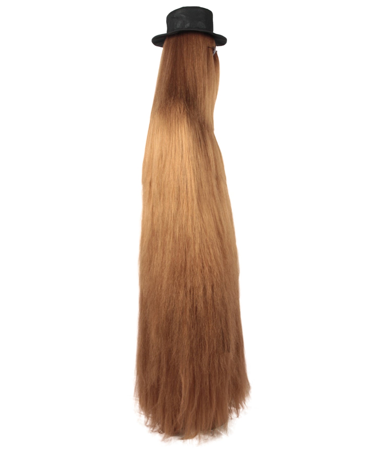 Wigs2you H-4868P 大人用 架空のキャラクター ストレートヘア 71インチ ロングコスチューム&ウィッグセット 帽子とグラス付き マルチカラーオプション 難燃性合成繊維
