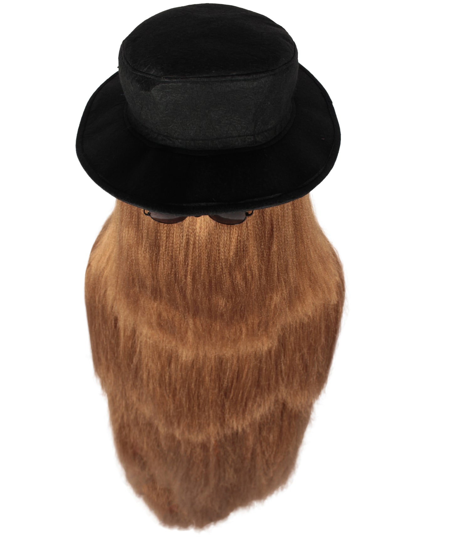 Wigs2you H-4868P 大人用 架空のキャラクター ストレートヘア 71インチ ロングコスチューム&ウィッグセット 帽子とグラス付き マルチカラーオプション 難燃性合成繊維