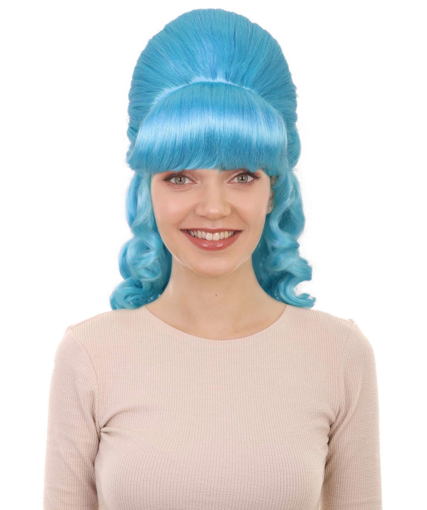 Wigs2you H-6856-BK 大人女性用 60代向け マルチハーフアップウィッグ ポニーテール付き | ハロウィン・コスプレ用ウィッグ | 難燃性合成繊維