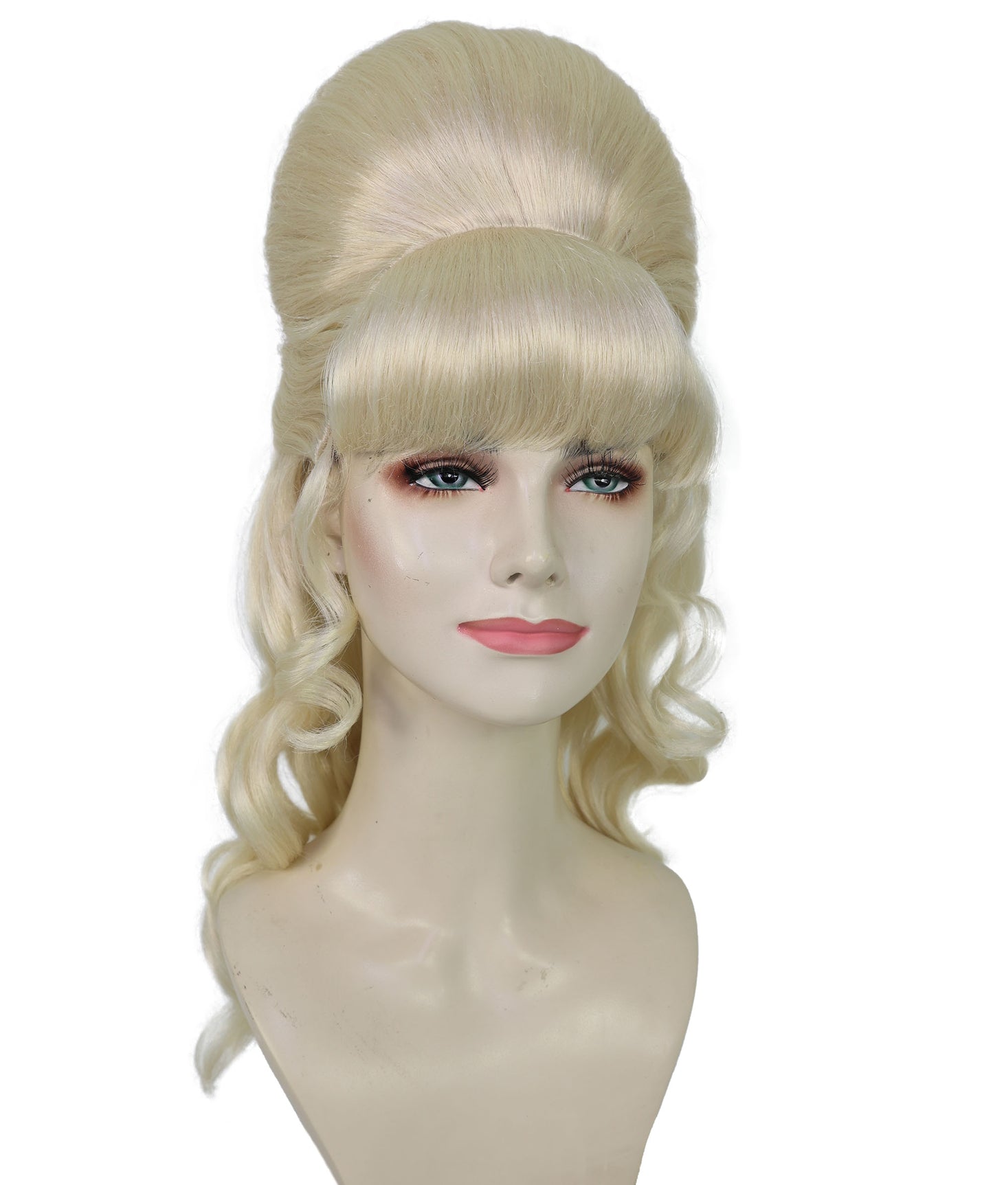Wigs2you H-6856-BK 大人女性用 60代向け マルチハーフアップウィッグ ポニーテール付き | ハロウィン・コスプレ用ウィッグ | 難燃性合成繊維