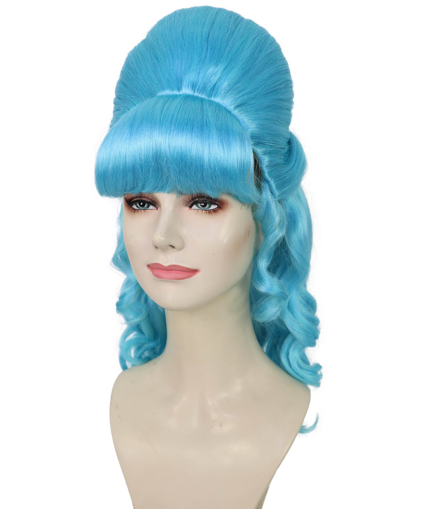 Wigs2you H-6856-BK 大人女性用 60代向け マルチハーフアップウィッグ ポニーテール付き | ハロウィン・コスプレ用ウィッグ | 難燃性合成繊維