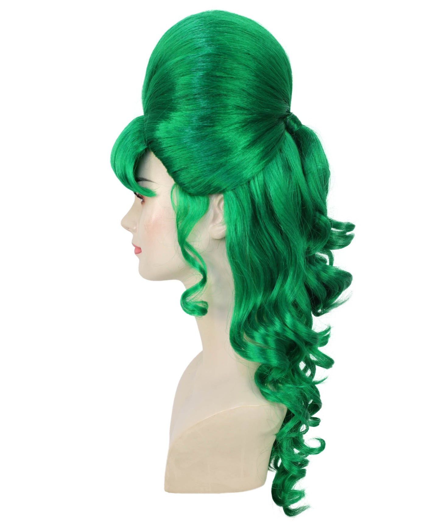 Wigs2you H-6856-BK 大人女性用 60代向け マルチハーフアップウィッグ ポニーテール付き | ハロウィン・コスプレ用ウィッグ | 難燃性合成繊維