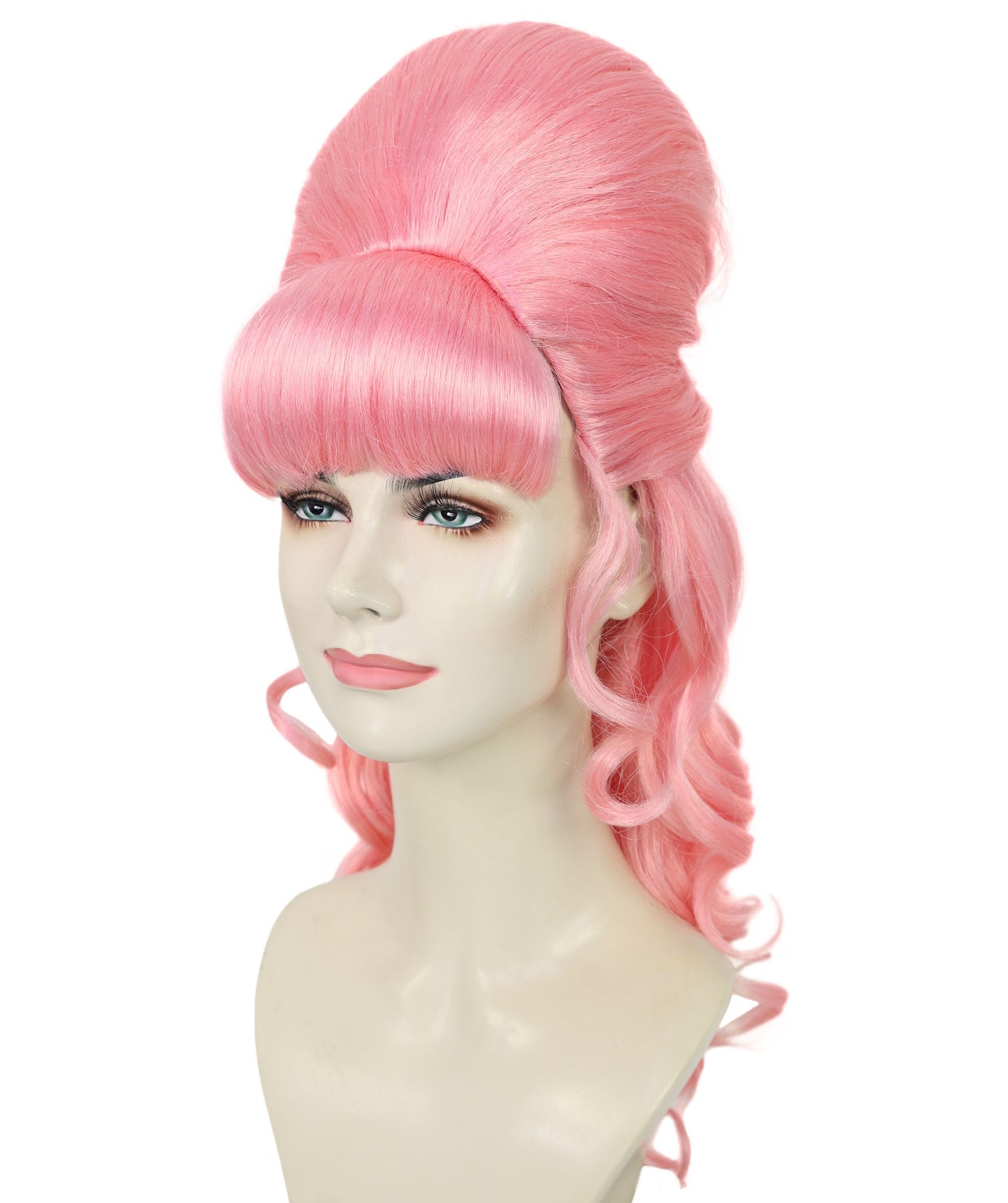 Wigs2you H-6856-BK 大人女性用 60代向け マルチハーフアップウィッグ ポニーテール付き | ハロウィン・コスプレ用ウィッグ | 難燃性合成繊維