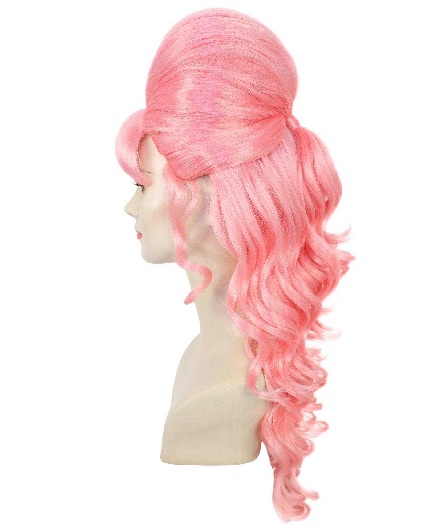 Wigs2you H-6856-BK 大人女性用 60代向け マルチハーフアップウィッグ ポニーテール付き | ハロウィン・コスプレ用ウィッグ | 難燃性合成繊維