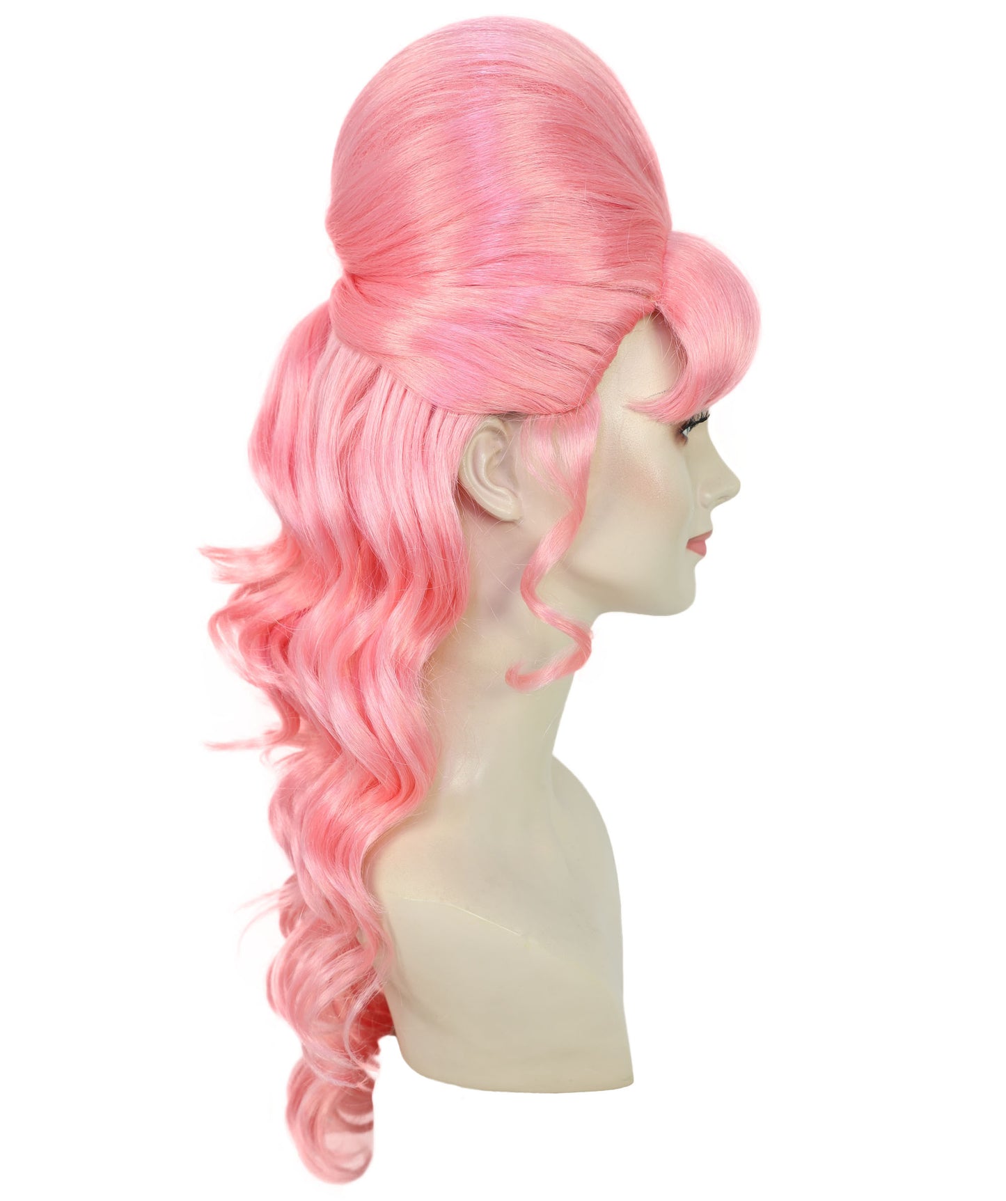 Wigs2you H-6856-BK 大人女性用 60代向け マルチハーフアップウィッグ ポニーテール付き | ハロウィン・コスプレ用ウィッグ | 難燃性合成繊維