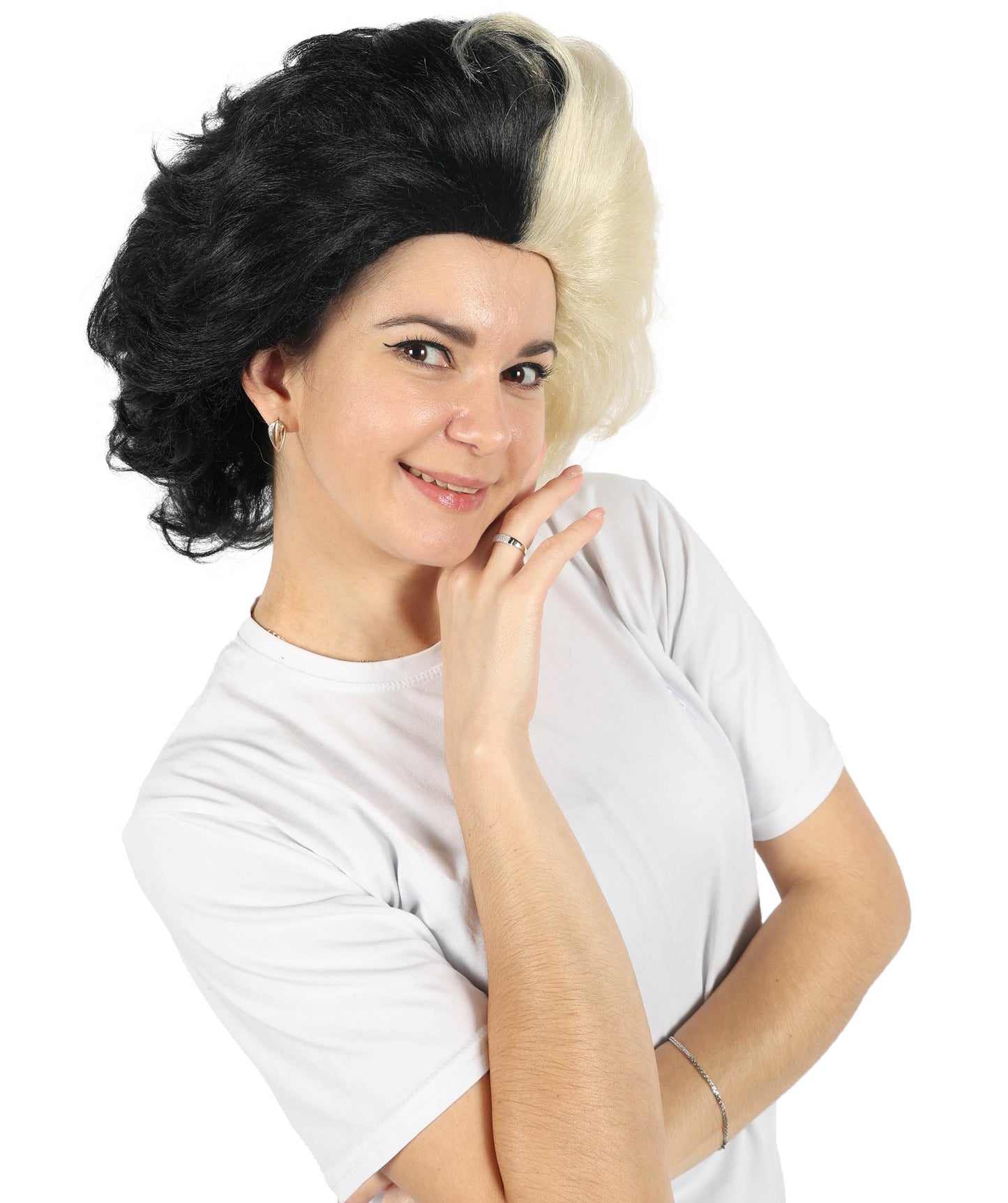 Wigs2you H-6869 大人用女性用 邪悪なマダムウィッグ - ダークでドラマチック、ハロウィンやコスプレに最適、難燃性合成繊維