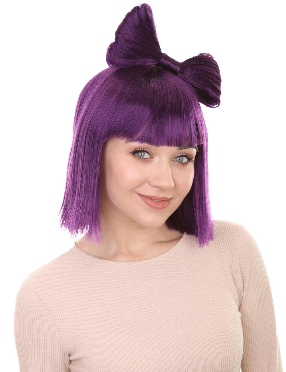 Wigs2you ハロウィンパーティープレミアムレディース H-1671 着け心地が良い とても快適 バイオレット バタフライウィッグ