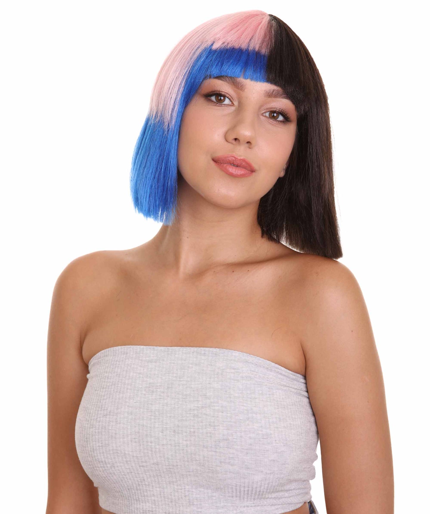 Wigs2you ハロウィンパーティープレミアムレディース H-1826 華やかに見える独占コスプレウィッグ メラニーボブスタイルWigs2you ハロウィンパーティープレミアムレディース H-1826 華やかに見える独占コスプレウィッグ メラニーボブスタイル