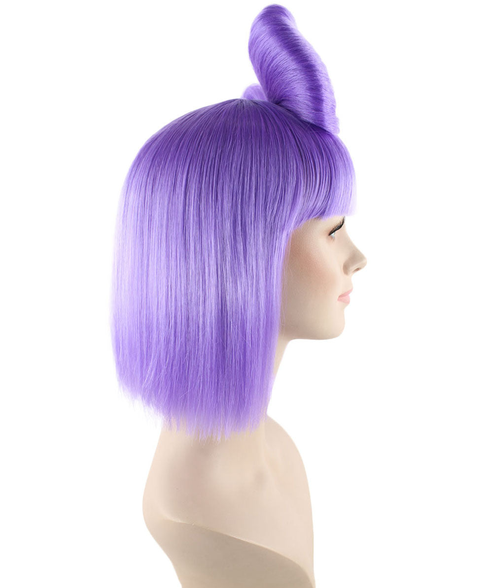 ハロウィンパーティ プレミアムレディース H-1668 ライラックバタフライウィッグ