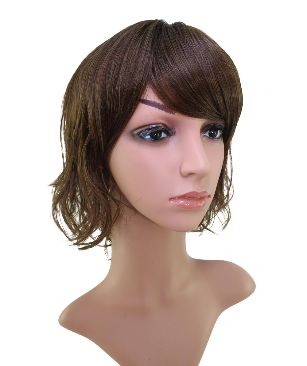 【Wigs2you】ウィッグ 耐熱 W-759 フルウィッグ ミディアム カール 高品質 ナチュラル 自然 かつら 女装 普段使い 医療用 簡単着用。