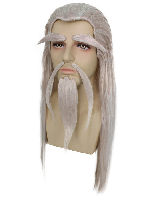 ハロウィン パーティー プレミアム メンズ H-5611 戦闘ビデオゲームキャラクターウィッグ 合成繊維の髪