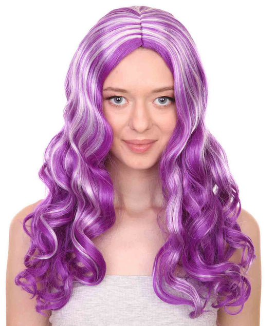 プレミアムハロウィンパーティーレディ H-5457 ロングレングス ストレート アニメポニーウィッグ