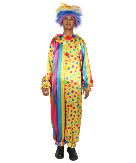 JCP-182 スポッツ・ザ・クラウン ジャンプスーツ ファニー コスチューム マルチ ハロウィン コスチューム