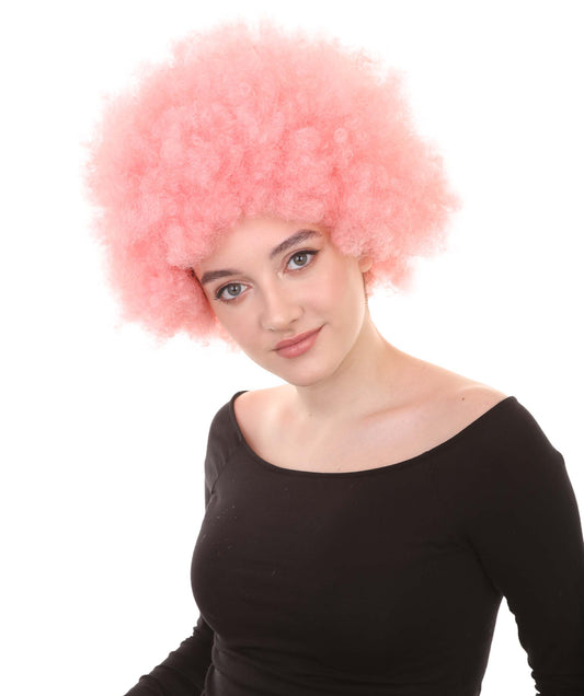 アフロピエロユニセックスウィッグ| スーパーサイズジャンボパーティーハロウィンウィッグ | プレミアム通気性キャップレスキャップ | H-580