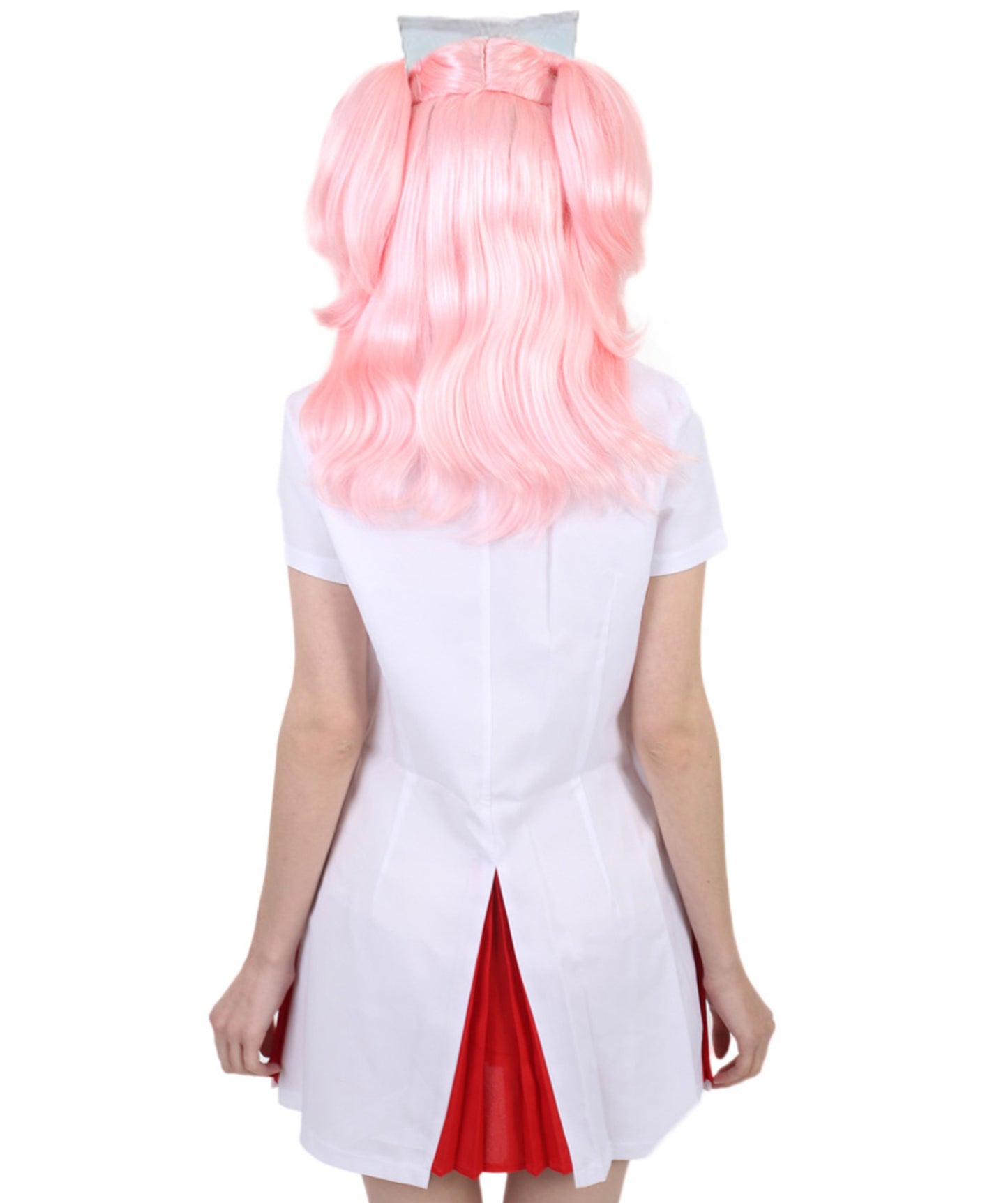 大人の女性用 JCO-003 "あーん" セクシーな看護師の役割プレイコスチューム 白のコスプレハロウィンコスチューム