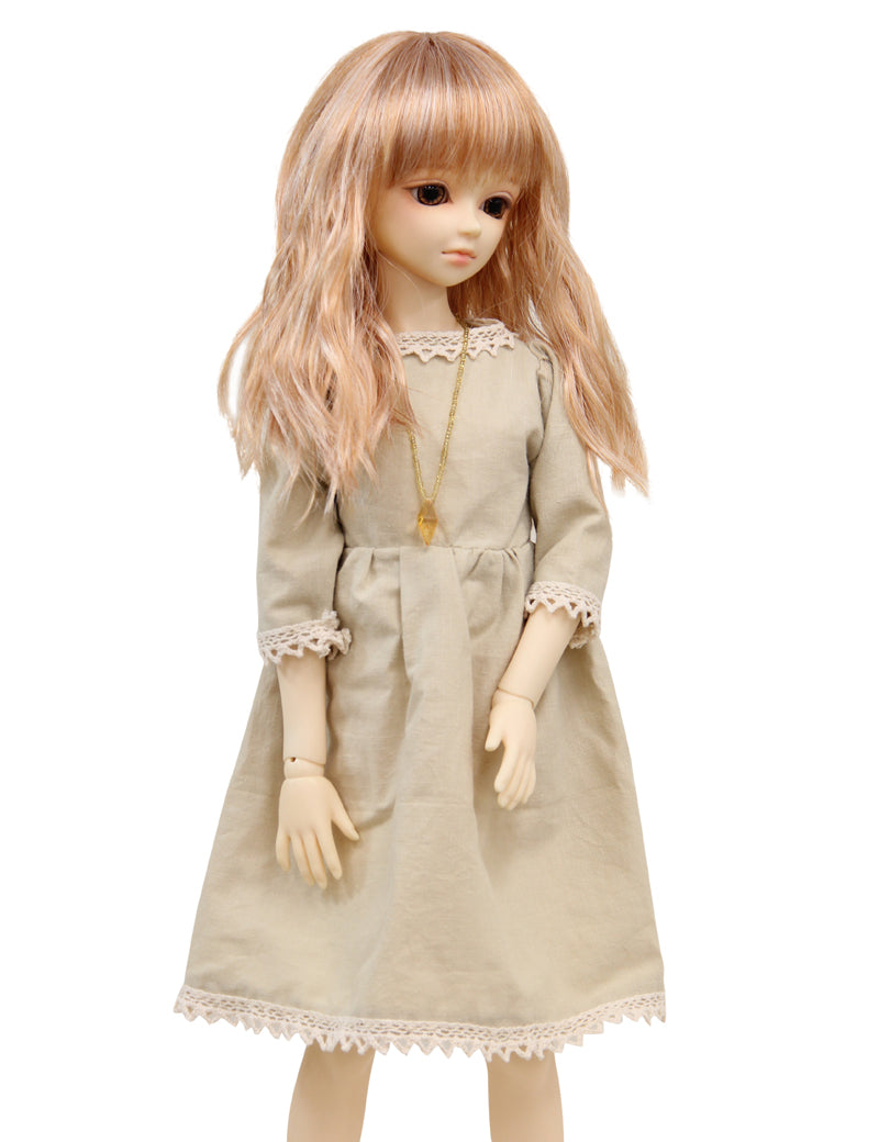 ミディアムプリンセスカール WD60-025 ドールウィッグ ブロンドの色