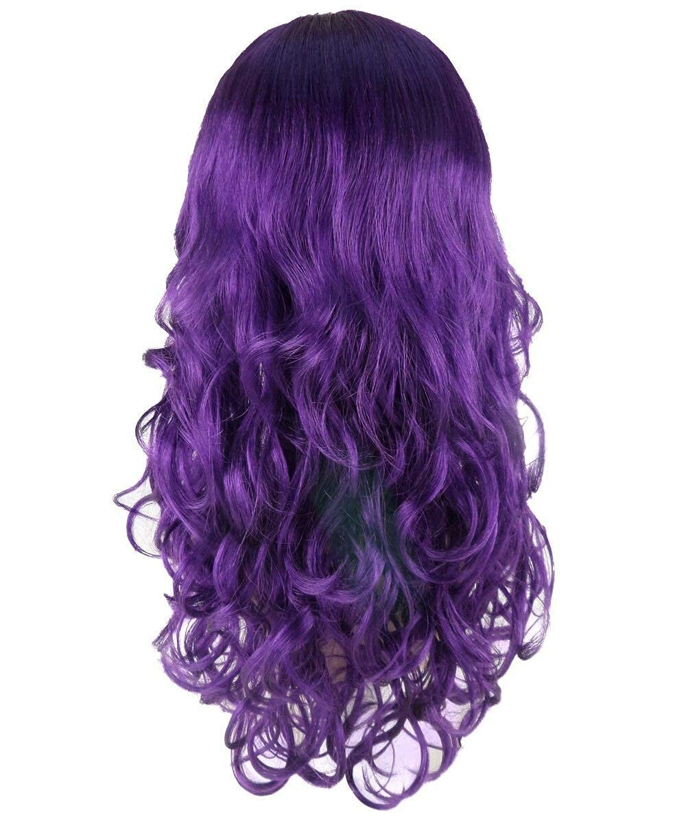 Wigs2you ハロウィン パーティー プレミアム H-824 バットマン 女性ジョーカー ウィッグ ダークパープル色