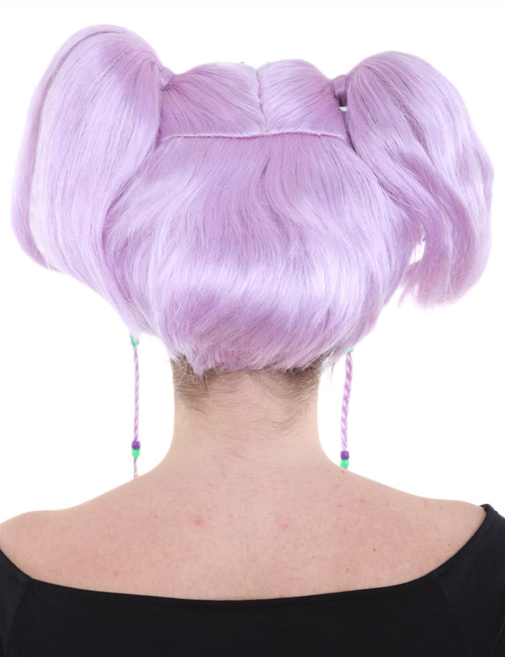 Wigs2you ハロウィンパーティー プレミアム レディース H-711 バットエンジェルウィッグ Lt パープルカラー