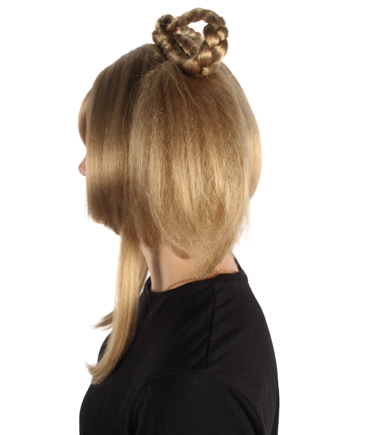 Wigs2you H-6921 アクションロールプレイングゲームキャラクター用ショートコスプレブロンドウィッグ I ハロウィンに最適 I 難燃性合成繊維