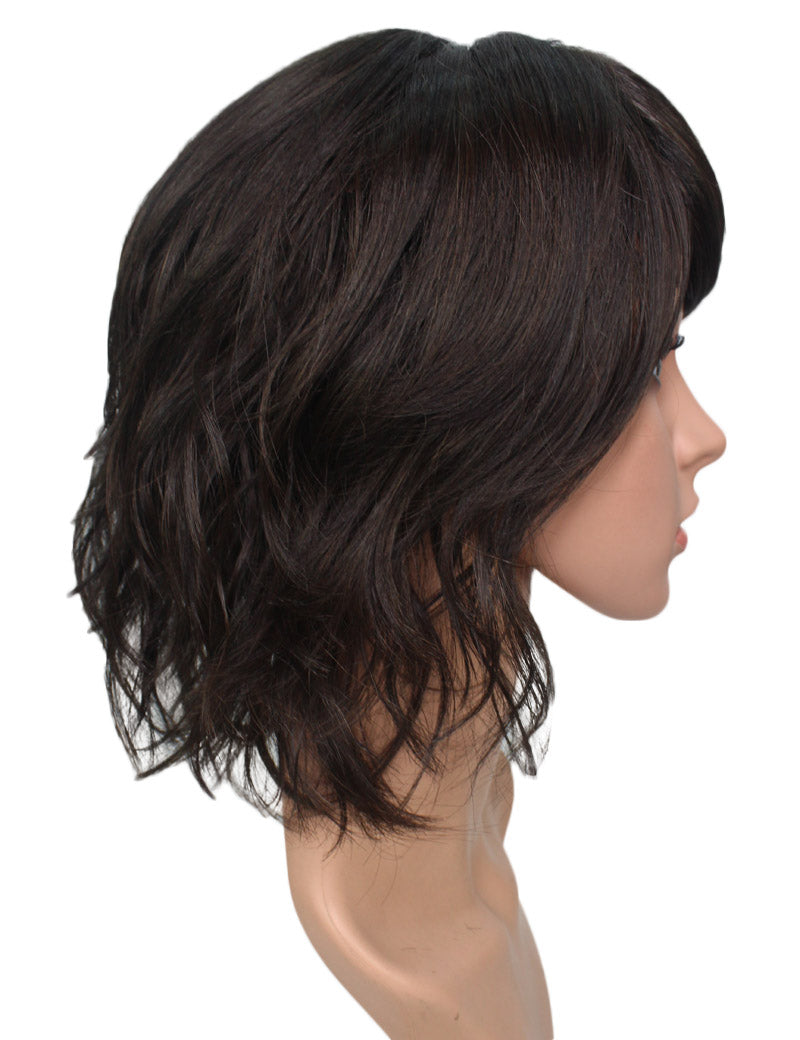 【Wigs2you】ウィッグ 耐熱 W-759 フルウィッグ ミディアム カール 高品質 ナチュラル 自然 かつら 女装 普段使い 医療用 簡単着用。