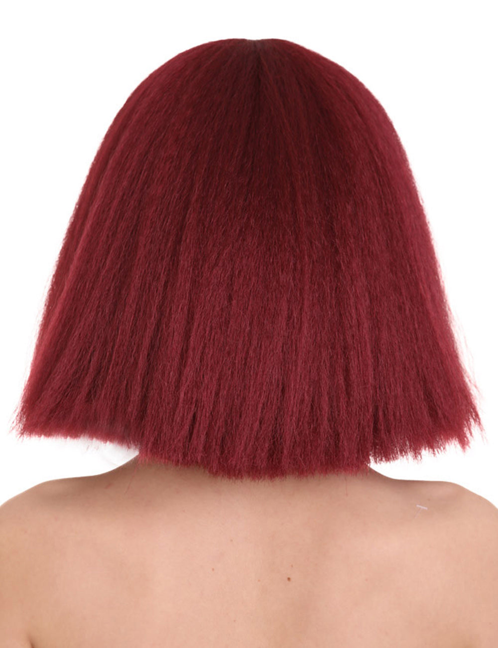 Wigs2you ハロウィンパーティープレミアムレディース H-1491 美しいルックを手に入れよう!ポップスターバーガンディウィッグ