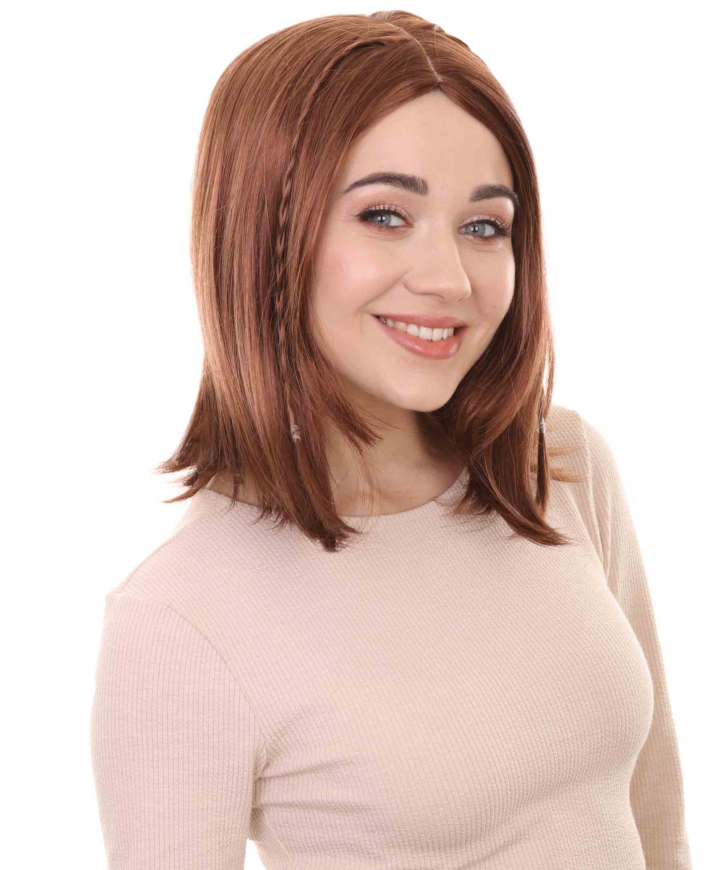 Wigs2you ハロウィンパーティープレミアム レディース H-918 スワンプクイーンウィッグ オーバーンブラウン色