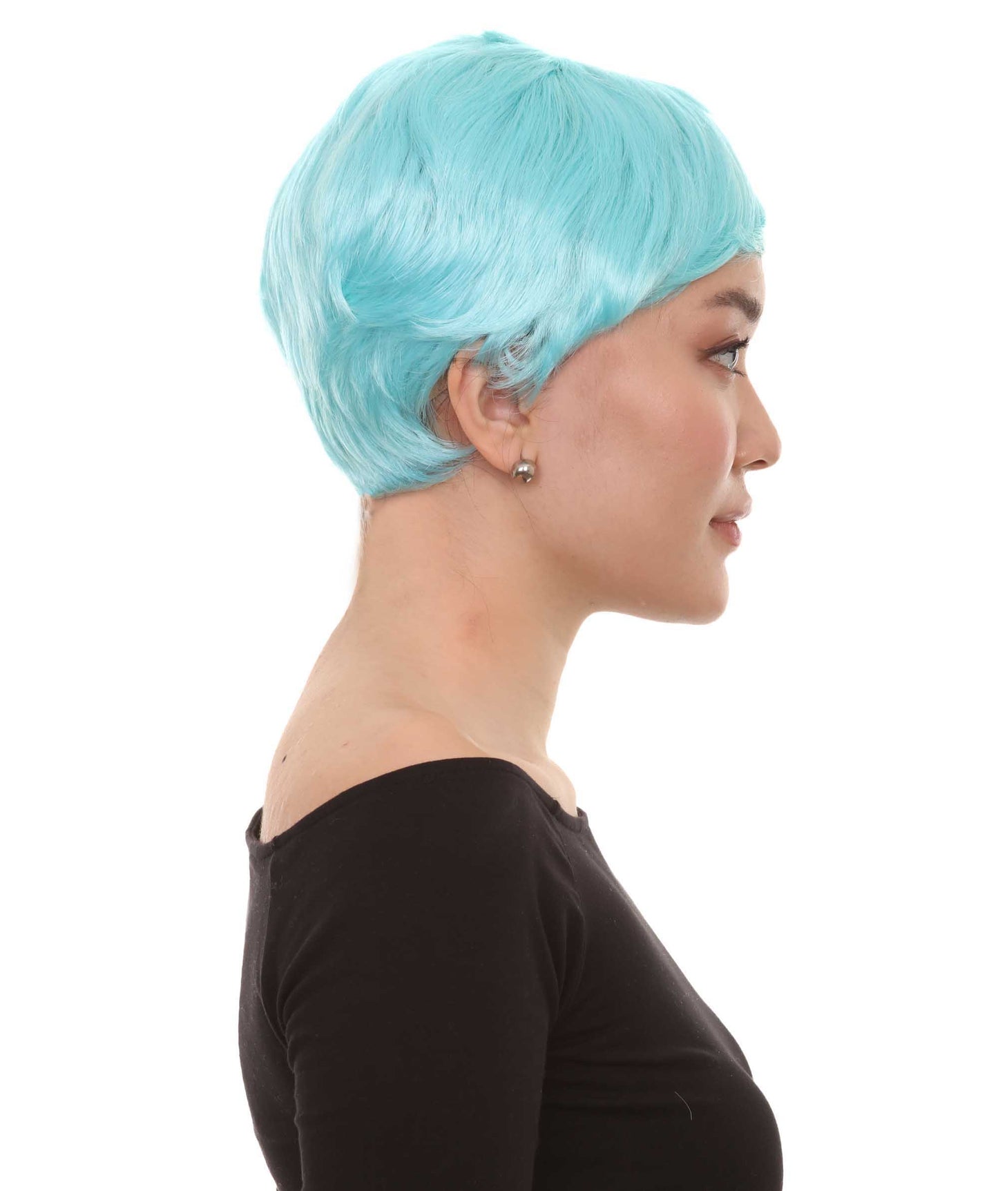 Wigs2you ハロウィンパーティープレミアム レディース H-587 コウノトリウィッグ ライトブルー