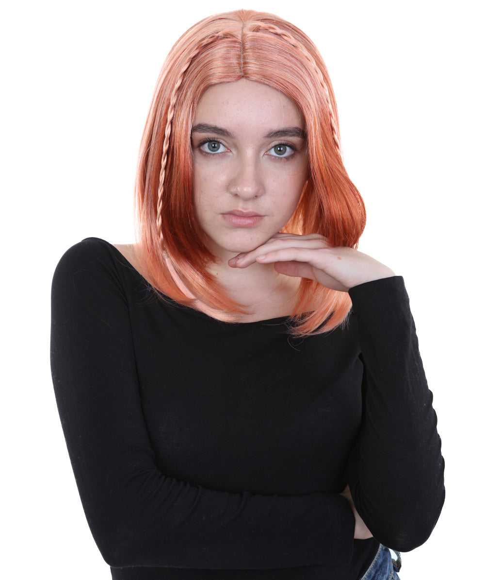 Wigs2you ハロウィンパーティープレミアム レディース H-906 スワンプクイーンウィッグ ピーチ色