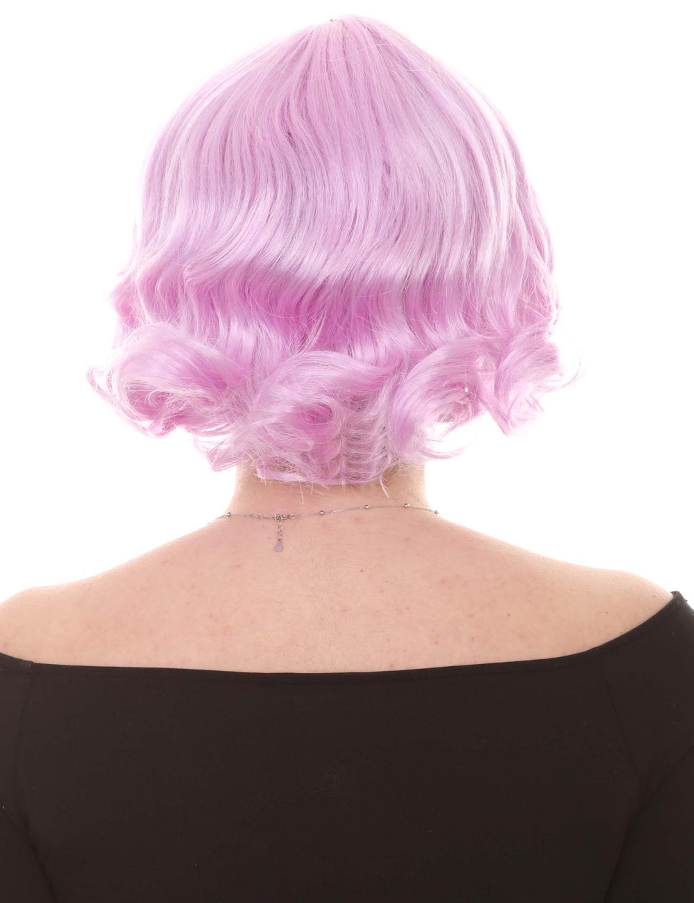 Wigs2you ハロウィン パーティー プレミアム レディース H-1356 着けやすい 快適なフィット感 カーニバル Lt パープル ウェーブのかつら