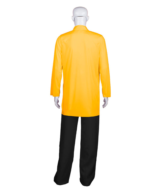 中国 JCO-114_7 伝統的な武道 カンフー ユニフォーム コスチューム オレンジ