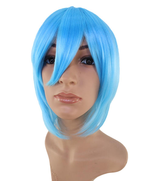 耐熱コスプレウィッグ。使いやすさ抜群のシンプルなショートヘア。ウィッグネット付き。C-026