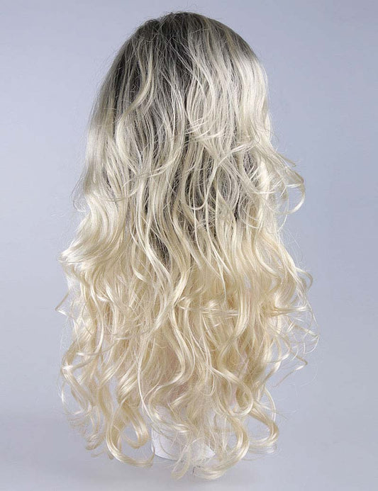 ホームコメディ婦人用かつら|ブロンドカーリーキャラクターコスプレ・ハロウィンかつら|割増空気を通すCaplessなキャップH-365