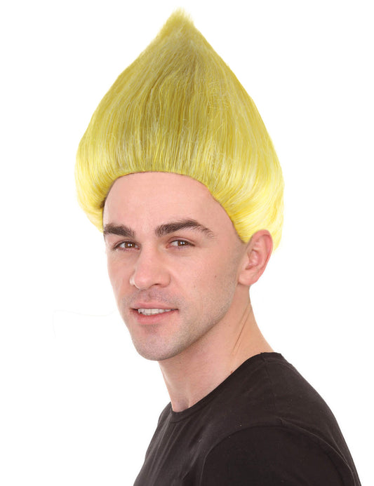 ユニセックスのトロールかつら収集|色選択の多彩な色多く|割増空気を通すCaplessなキャップ H-627