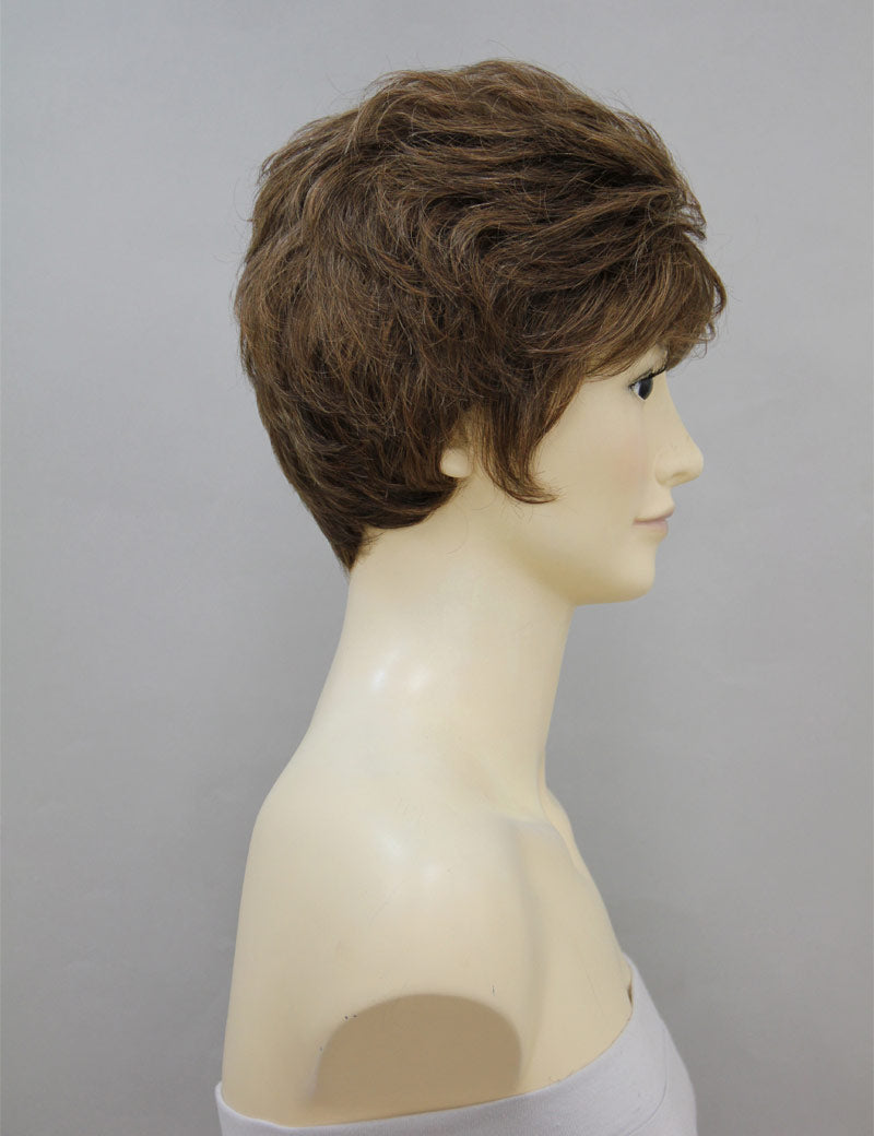 Mrs Styles 年齢 30-40 ショート Pure Blend ハイライト ヒューマンヘア フュージョン バンドル