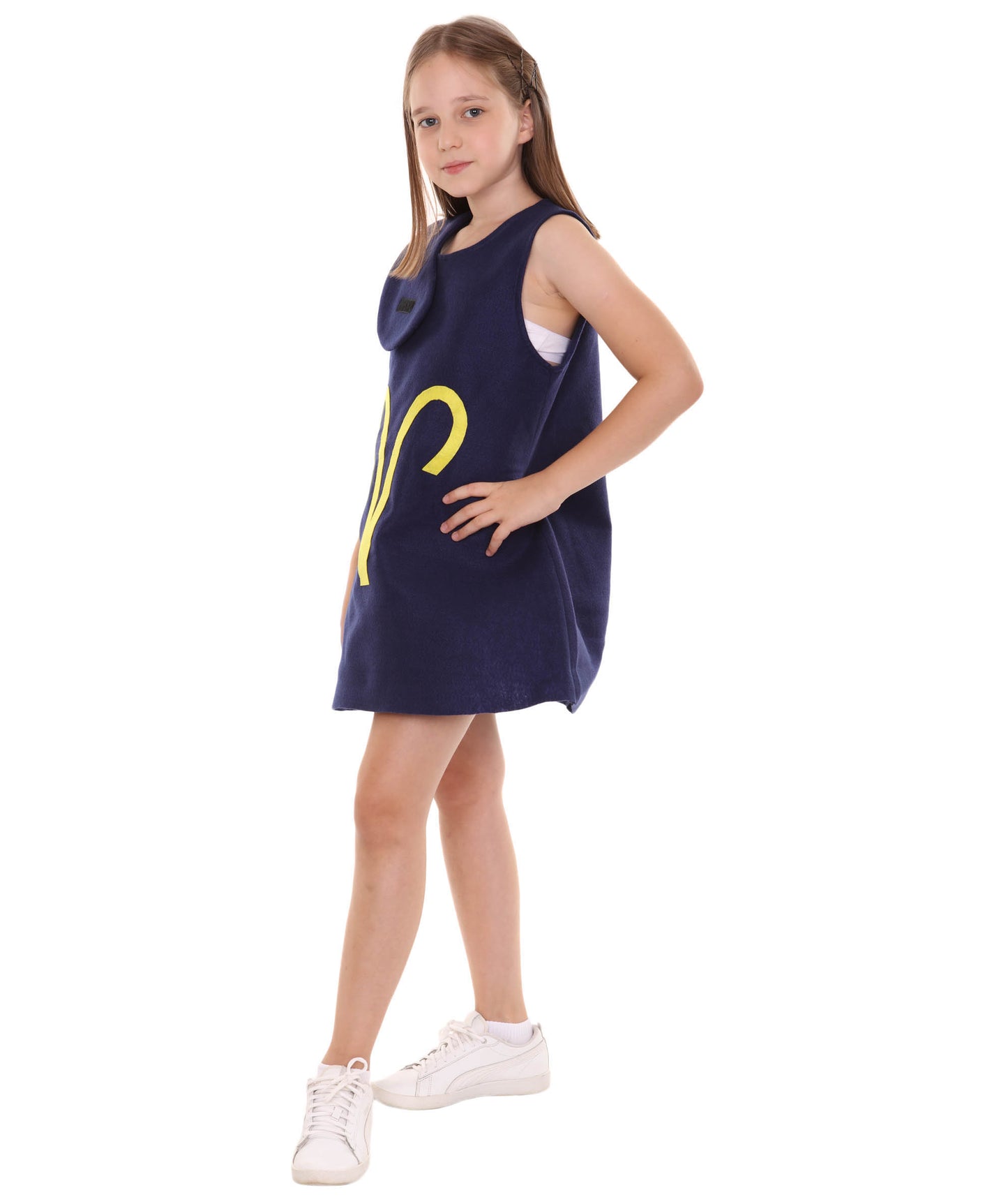 牡羊座 パーティーコスチューム JCO-259(Kids) 子供用ガール 12 星座のトロール ドレス ブルー ハロウィン コスチューム