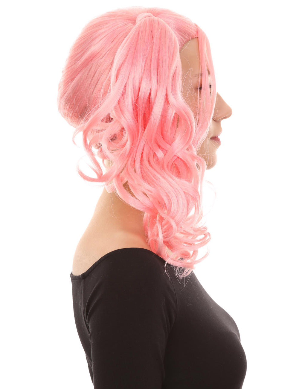 Wigs2you ハロウィンパーティー プレミアム レディース H-754 ドリー ピグテール ウィッグ コーラル色