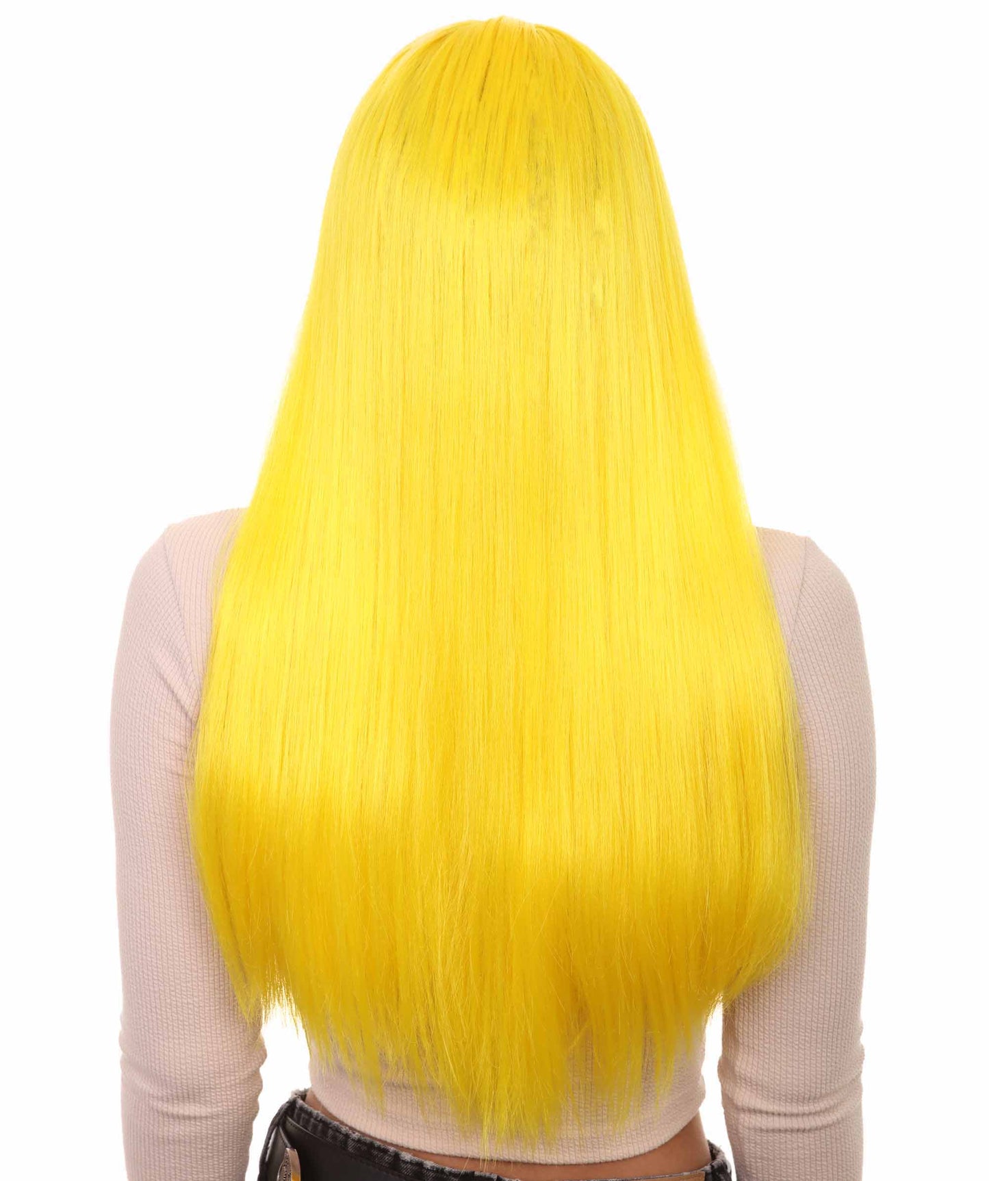Wigs2you ハロウィンパーティープレミアム H-854 悪の花嫁 II 女性ウィッグ イエロー色